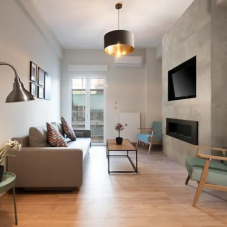 אתונה Liv - Cozy Urban Apartment In Pagrati מראה חיצוני תמונה